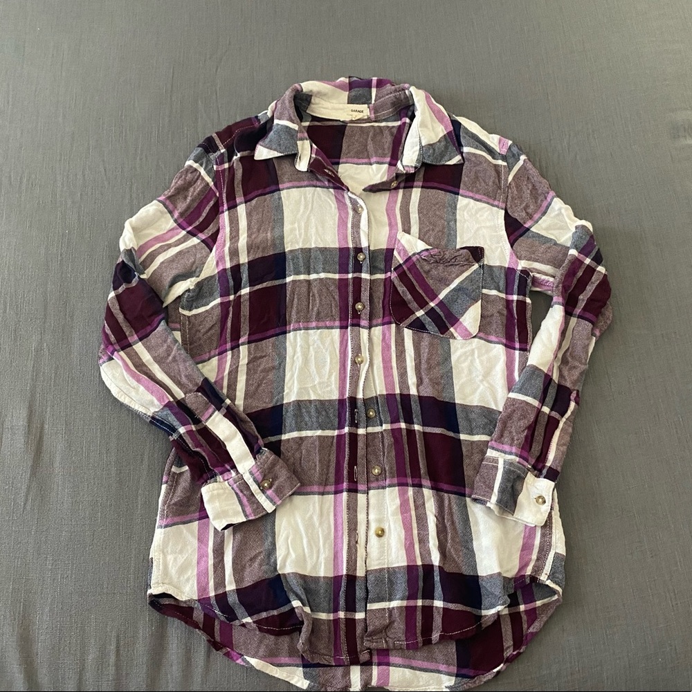 Garage Purple Flannel